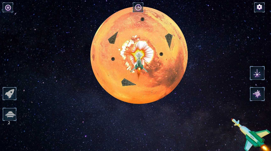 太阳粉碎星球毁灭(去广告)