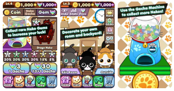 扭蛋猫(大量金币)